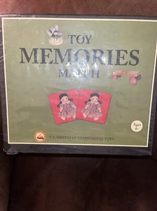 Toy Memories Match Game By T.J. Whitneys’ Traditional Toys New Factory Sealed - Picture 1 of 11