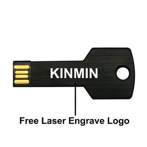 Posten 100 benutzerdefinierte schlüsselförmige USB-Sticks angepasst mit Logo Werbegeschenk - Bild 1 von 10