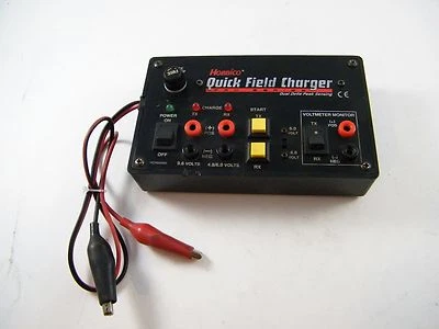 HOBBICO ~ QUICK FIELD CHARGER PRO SERIES ~ HCAM3000 DUAL DELTA PEAK SENSING - Image 1 of 4