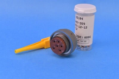 Amphenol Aerospace 6P Circular Connector Mil-Spec Female Sockets MS27473T16B6S - Image 1 of 4