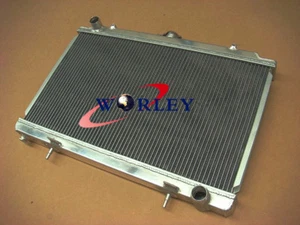 ALUMINUM RADIATOR for NISSAN SILVIA S14 S15 SR20DET 240SX 200SX 3 ROW 52MM MT - Imagen 1 de 4