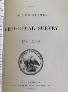 A Mineralogical Lexicon of Franklin, Hampshire & Hampden Counties, MA (1895) - Picture 1 of 7