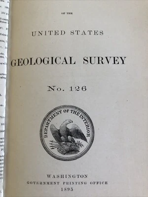 A Mineralogical Lexicon of Franklin, Hampshire & Hampden Counties, MA (1895) - Image 1 of 4