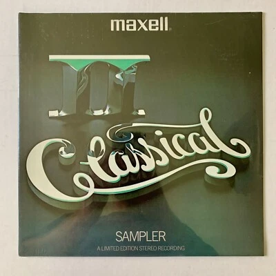 VARIOUS Maxell Classical II Sampler 1980 Vinyl LP RCA DPL 1-0464 - MINT - Image 1 of 2