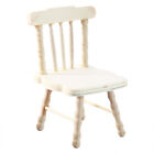  Krzesło biszkoptowe z litego drewna Miniaturowe meble Mini zabawka Mini krzesło Domek dla lalek