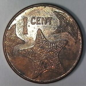 2006 One Cent Commonwealth of the Bahamas Circulated 1 Cent Coin KM# 218.1