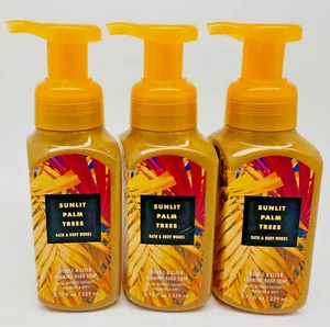 3 JABÓN DE MANOS ESPUMOSO SUAVE Y LIMPIO PALMERAS ILUMINADAS POR EL SOL BATH & BODY WORKS 8,75 OZ - Imagen 1 de 8