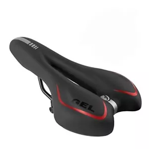 Gel Bike Seat Bicycle Saddle for Men & Women, Waterproof Bicycle Small red - Picture 1 of 8