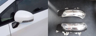 TOYOTA IQ 2009-2014 LH & RH SIDE REAR-VIEW MIRROR TURN SIGNAL LAMP LIGHT - Image 1 of 4