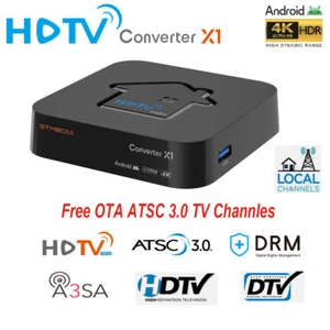 Sintonizador de TV digital certificado UHD 4K ATSC 3.0 OTA canal de TV gratuito DVR Smart TV Box - Imagen 1 de 20