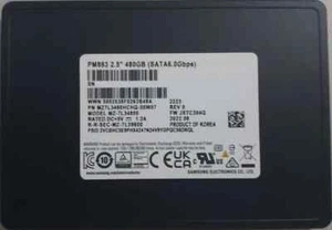 Samsung PM893 480GB (MZ7L3480HCHQ-00W07) SATA III 2.5" TLC SSD LOT - Picture 1 of 3