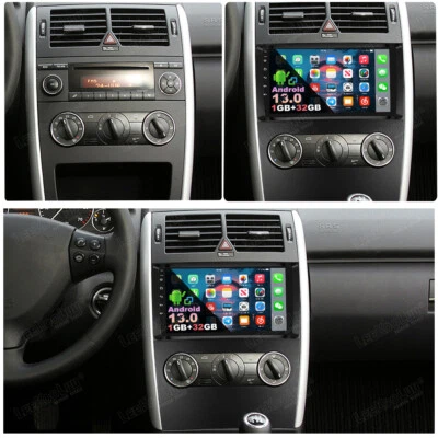 Für Mercedes-Benz A/B Klasse/Vito W169 W639 W245 Autoradio 32G Android 13.0 GPS