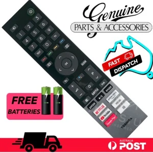 GENUINE TOSHIBA CT-95022 CT-95024 Voice TV Remote Control - Picture 1 of 2