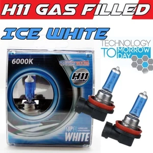 2 Audi Xenon White H11 55w Halogen Dipped Headlight Bulbs 6000k (PAIR) HID A3 A4 - Picture 1 of 3