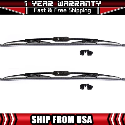 Windshield Wiper Blade 2X DENSO Front Pair for 1988 1989-1999 Chevrolet C1500 - Image 1 of 3