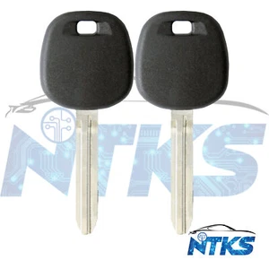 2 New Replacement for Toyota Transponder Key TR47 - TOY43AT4 / 4C Chip (Lot 02) - Bild 1 von 2