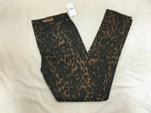 Women's Rue 21 Twentyone Animal Print Super Skinny Denim Jeans Pants Size 1-2 - Picture 1 of 5