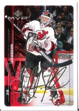 1998-99 Upper Deck MVP Gold Script Martin Brodeur #089/100