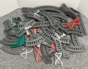 Thomas & Friends Trackmaster Lot of Over 70 Track Pieces Gray - Picture 1 of 4