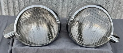 1933 - 1934 Chrysler Headlights W/ Mounts - Pair Foto 1 de 4