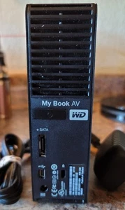 WD My Book AV DVR Expander 1TB, USB 2.0 & eSATA Hard Drive F/S - Photo 1/2