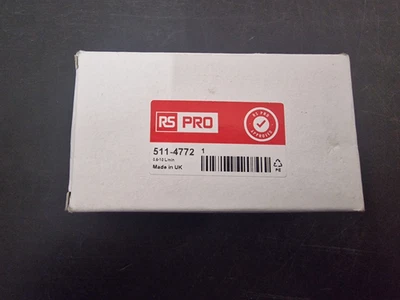 RS PRO 511-4772 Flüssigkeit Durchflussmesser 0,6-10L / min OVP - Bild 1 von 2