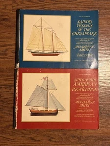 VOL 1 & 2 SHIPS OF THE AMERICAN REV WAR ORIGINAL LITHOGRAPHS/ Sailing Decor - Imagen 1 de 14