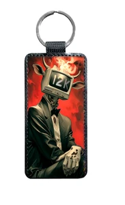 Crazy Cow Is Back Keychain | Y2K Retro  Cow Design | Trendy  Accessor M063 - Picture 1 of 1