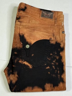 New Men’s Robin’s Jean Size 40 Style #SP5698 LONG FLAP  Tie-Dye Acid Wash - Image 1 of 4