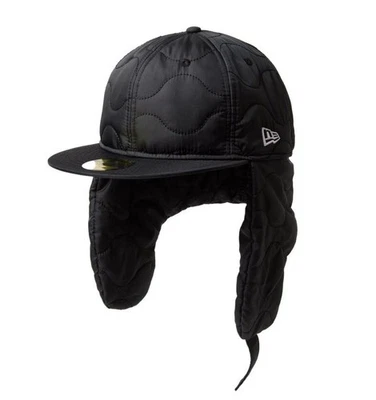 NEW ERA OUTDOOR 59 Fifty Dog Ear Cap Militaly Quilt Water Repellent BK 14668985 - Image 1 of 4