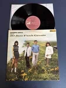 THROBBING GRISTLE - 20 Jazz Funk Greats LP Vinyl VG+/VG+ 1979 - Picture 1 of 2