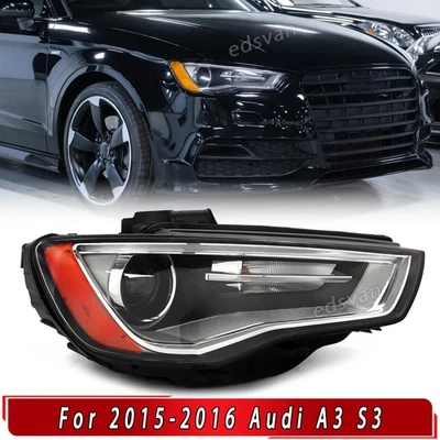 For 2015-2016 Audi A3 S3 AU2503191 Headlight HID/Xenon Right Passenger Side Foto 1 de 4