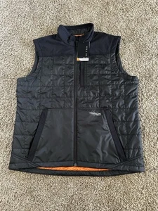 Sitka Mens XL Lowland Primaloft Vest - Black ( - Picture 1 of 8