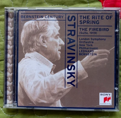 Bernstein Century: Stravinsky The Rite of Spring The Firebird Suite 1919 - CD Foto 1 de 2