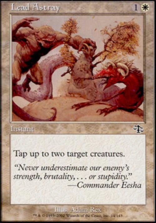 Lead Astray -Foil Light Play MTG Judgment - Image 1 of 1