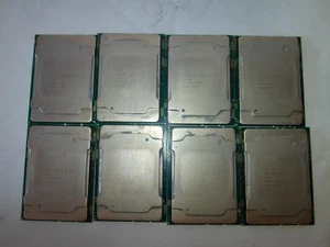 *Lot of 8* Intel SR3GJ Xeon Silver 4108 1.8GHz 8-Core 11MB Server CPU (V2509) - Picture 1 of 3