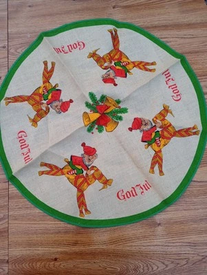 24" Dios escandinavo jul tapiz redondo manteles mesa decoración árbol decoración tela Foto 1 de 4