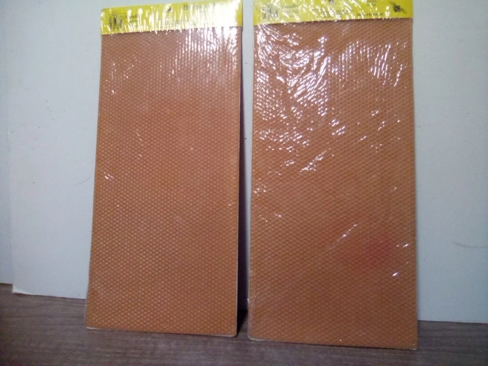 2 Candle Crafting Kits Beeswax Kit 4 Sheets & Wicking & Instructions by Yaley - Image 1 of 1