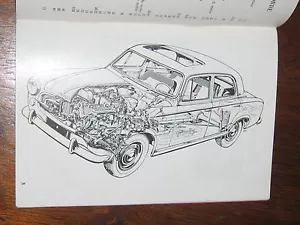 PEUGEOT 403 INSTRUCTIEBOEKJE undated BOOK DUTCH LANGUAGE, FREE POST AUSTRALIA - Picture 1 of 3