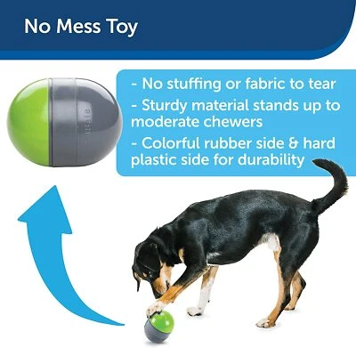 PetSafe PTY00-16416 Ricochet 电子互动 Squeak 狗玩具 20 英尺 范围 — 第 1/4 张图片