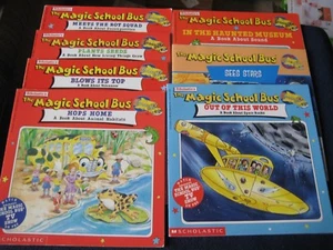 The Magic School Bus Science KIDS Paperback Books by Scholastic Set of SEVEN - Picture 1 of 12
