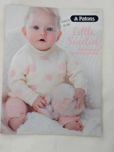 Patons Knitting Patterns 8001 Little Sweeties Baby Patterns 5 Designs 4 ply - Picture 1 of 2