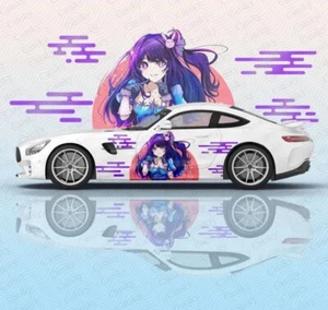 Itasha Custom Car Decals; Anime Inspired Car Decals; Itasha Side Decal,Both Side - Picture 1 of 1