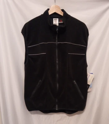 Chaleco Polartec In Sport Cremallera Completa WindBloc-ACT Grande Negro Micro Terciopelo Vellón De Colección Foto 1 de 4