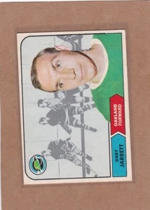 1968-69 O PEE CHEE HOCKEY GARY JARRETT #87 GUARNIZIONI EX/EX+ *A29613 - Foto 1 di 1