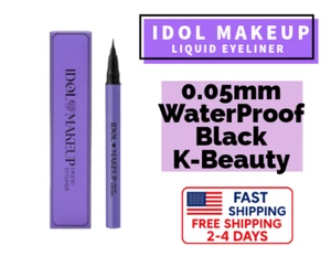 IDOL Liquid Eyeliner 0,05 mm impermeabile K-Beauty Liner - venditore USA, spedizione veloce - Foto 1 di 10