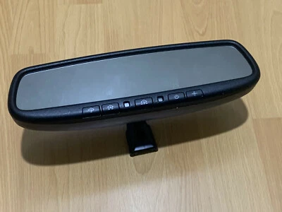 FACTORY OEM 09 10 11 12 LEXUS IS250 IS350 AUTO DIM REAR MIRROR COMPASS HOMELINK - Image 1 of 4