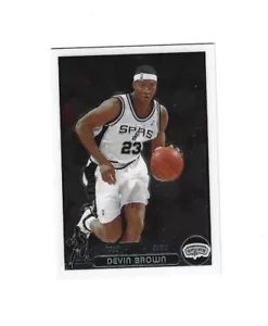 2003-04 Topps cromo #158 marrón radiocontrol San Antonio Spurs - Imagen 1 de 1