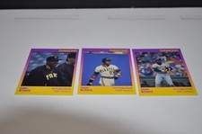 Barry Bonds 1991 The Star Company Diamond lot of 9 Card Set yellow Only 2000 Set