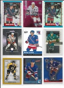 ENORME LOTE DE 80 TARJETAS BRIAN LEETCH 95 DIFERENTES a NY RANGERS con TOPPS Y OPC RC - Imagen 1 de 1